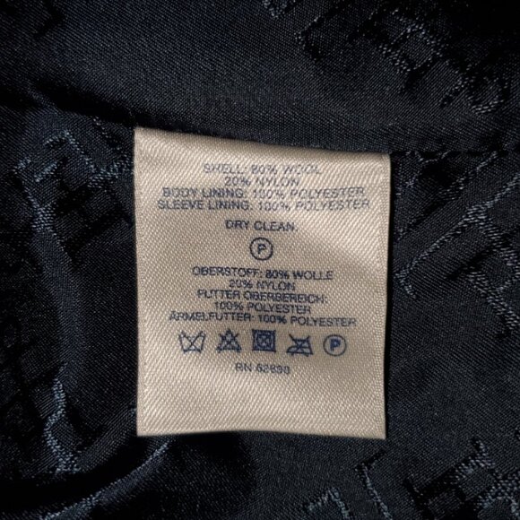 Lands End Wool Blend Coat - Picture 5 of 8